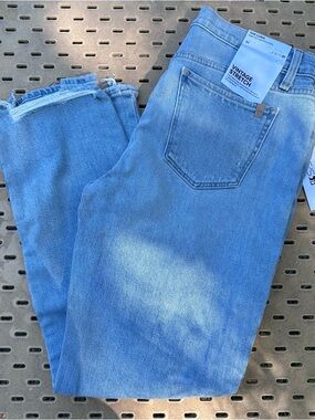 NWT Joe’s The Luna High Rise Cigarette Ankle Light Denim Jean Distressed Sz 31